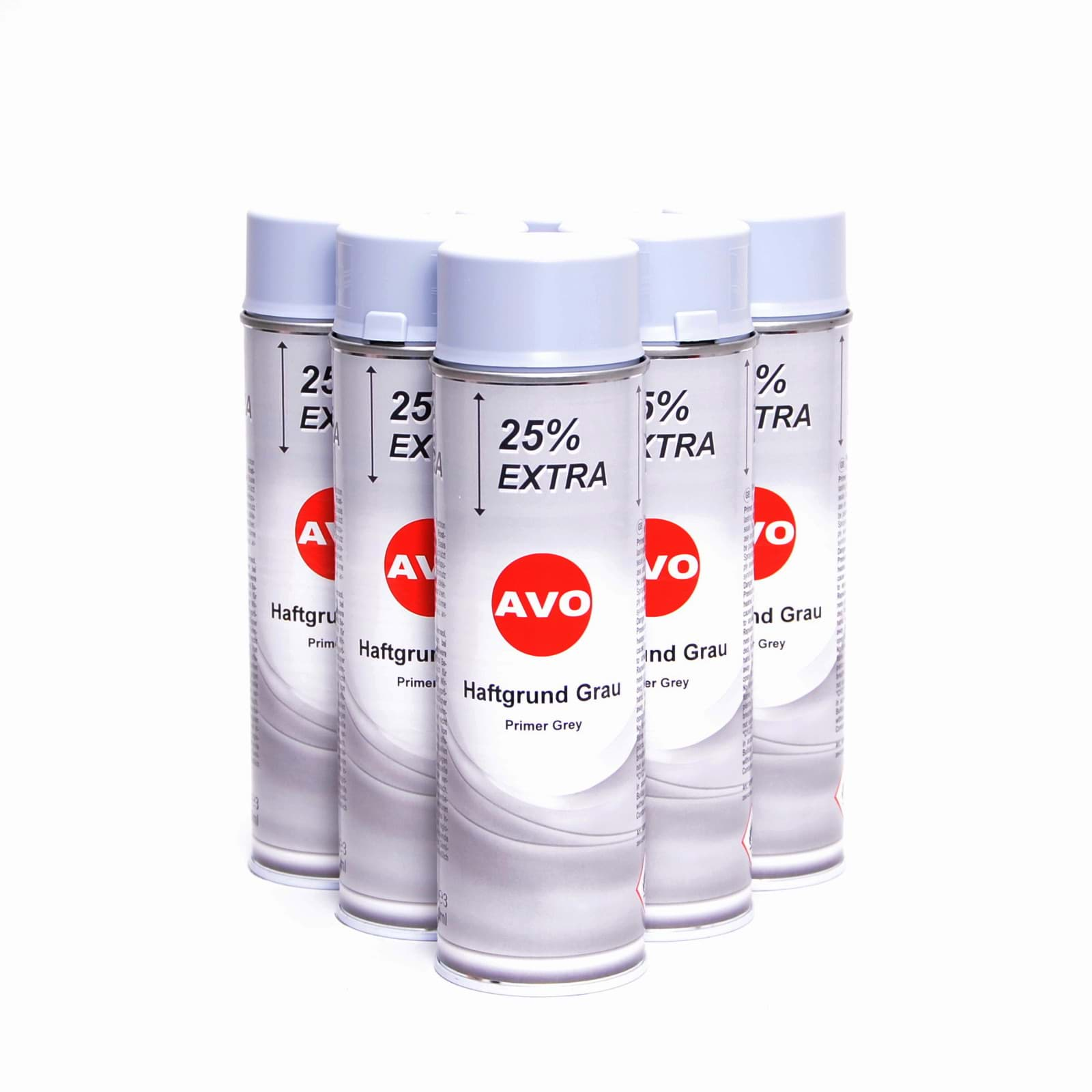 Изображение AVO Haftgrund grau Lackspray 6 x 500ml