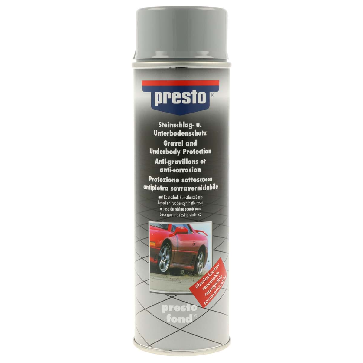 Bild von Presto UBS Unterbodenschutz überlackierbar grau 500ml 