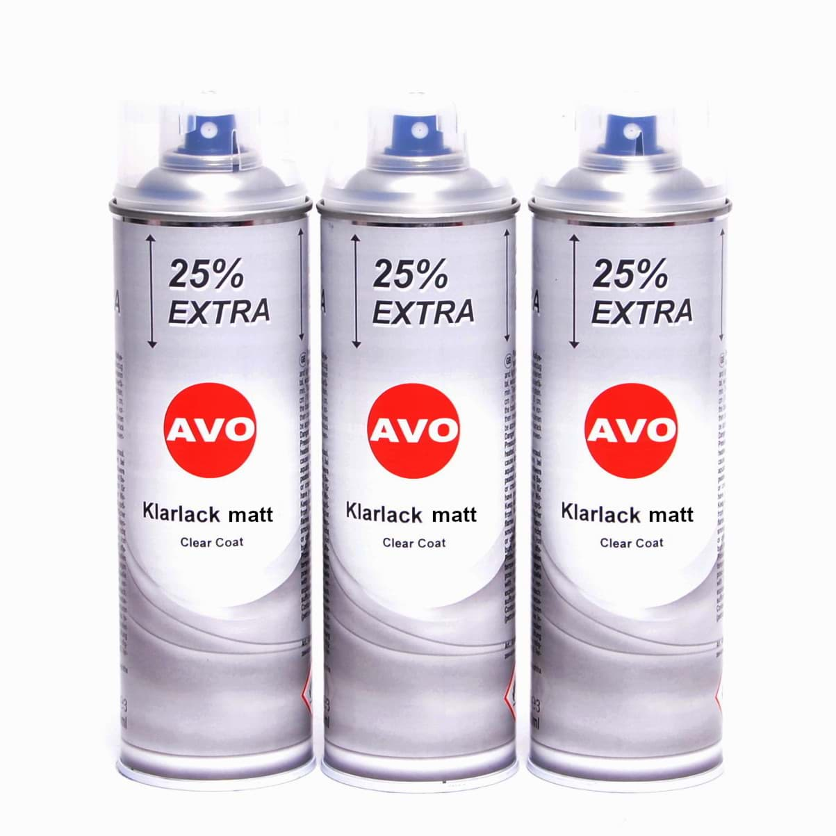 Изображение AVO Klarlack matt Lackspray 3 x 500ml