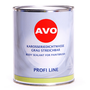 AVO Karosseriedichtmasse streichbar 1 kg grau resmi