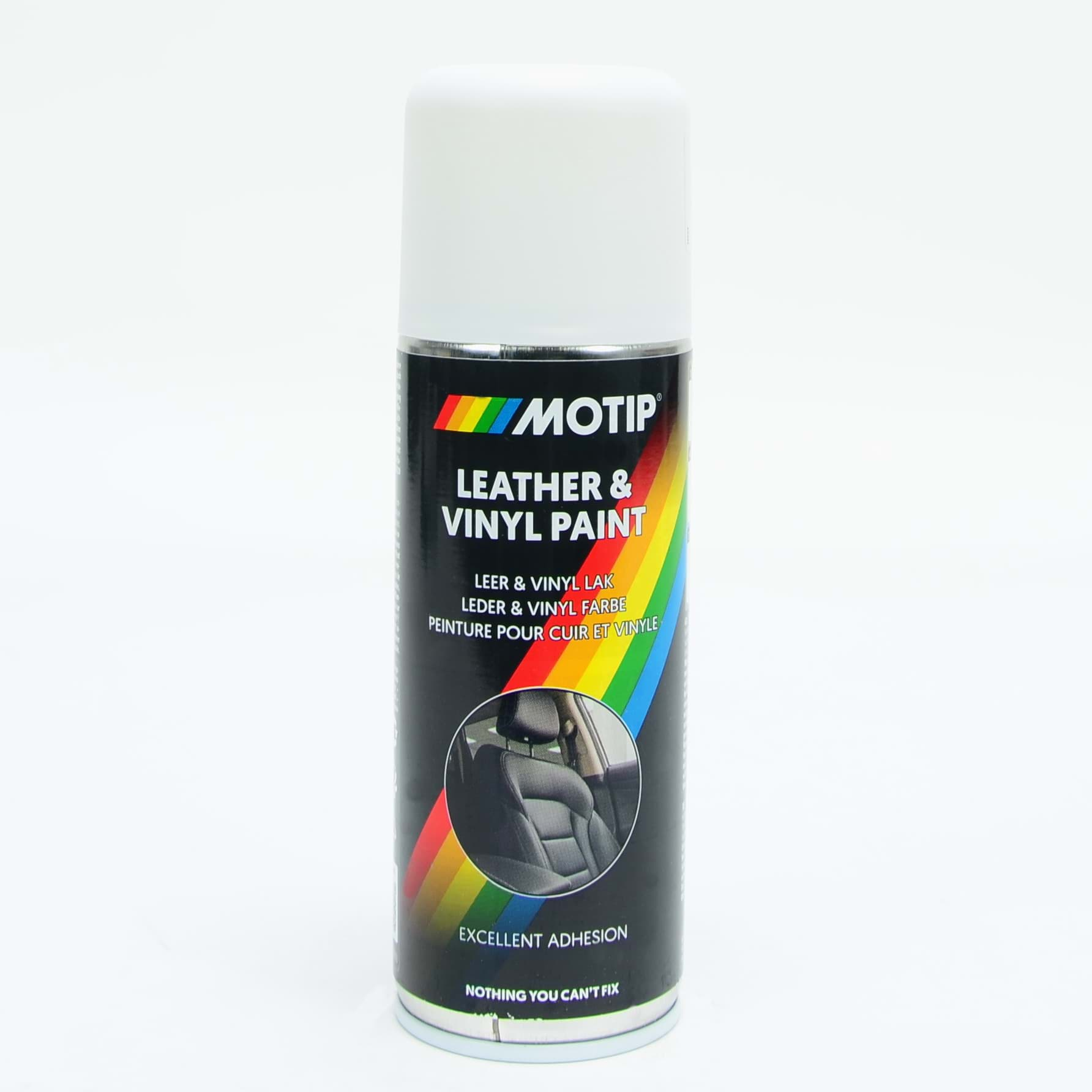 Изображение Motip Leder & Vinyl Farbe Spray weiss 200ml