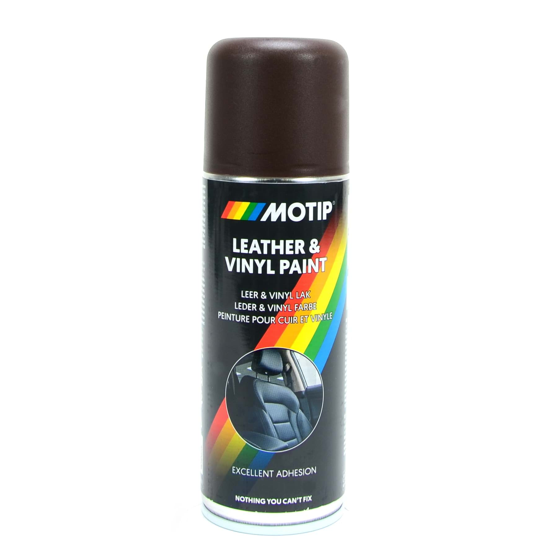 Afbeelding van Motip Leder & Vinyl Farbe Spray braun 200ml