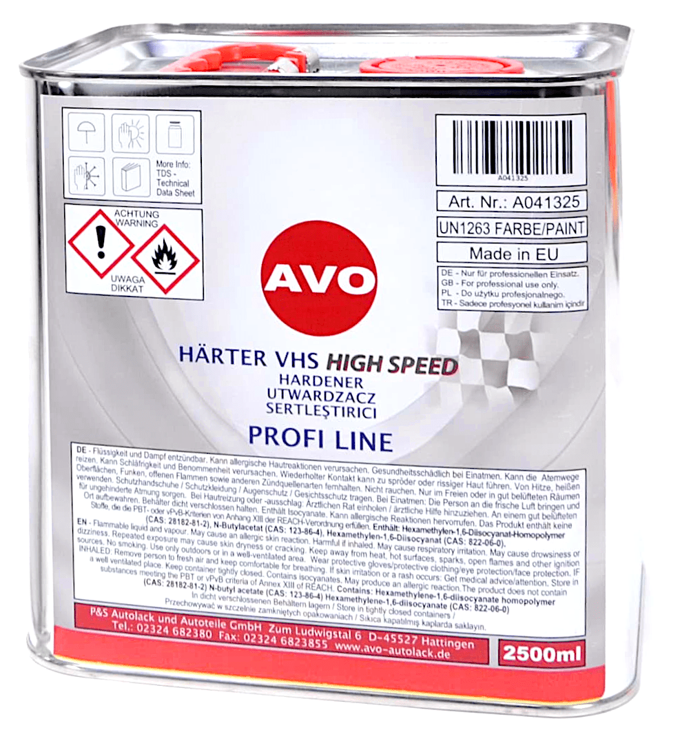 Obraz AVO 2K High Speed Härter 2,5 Liter