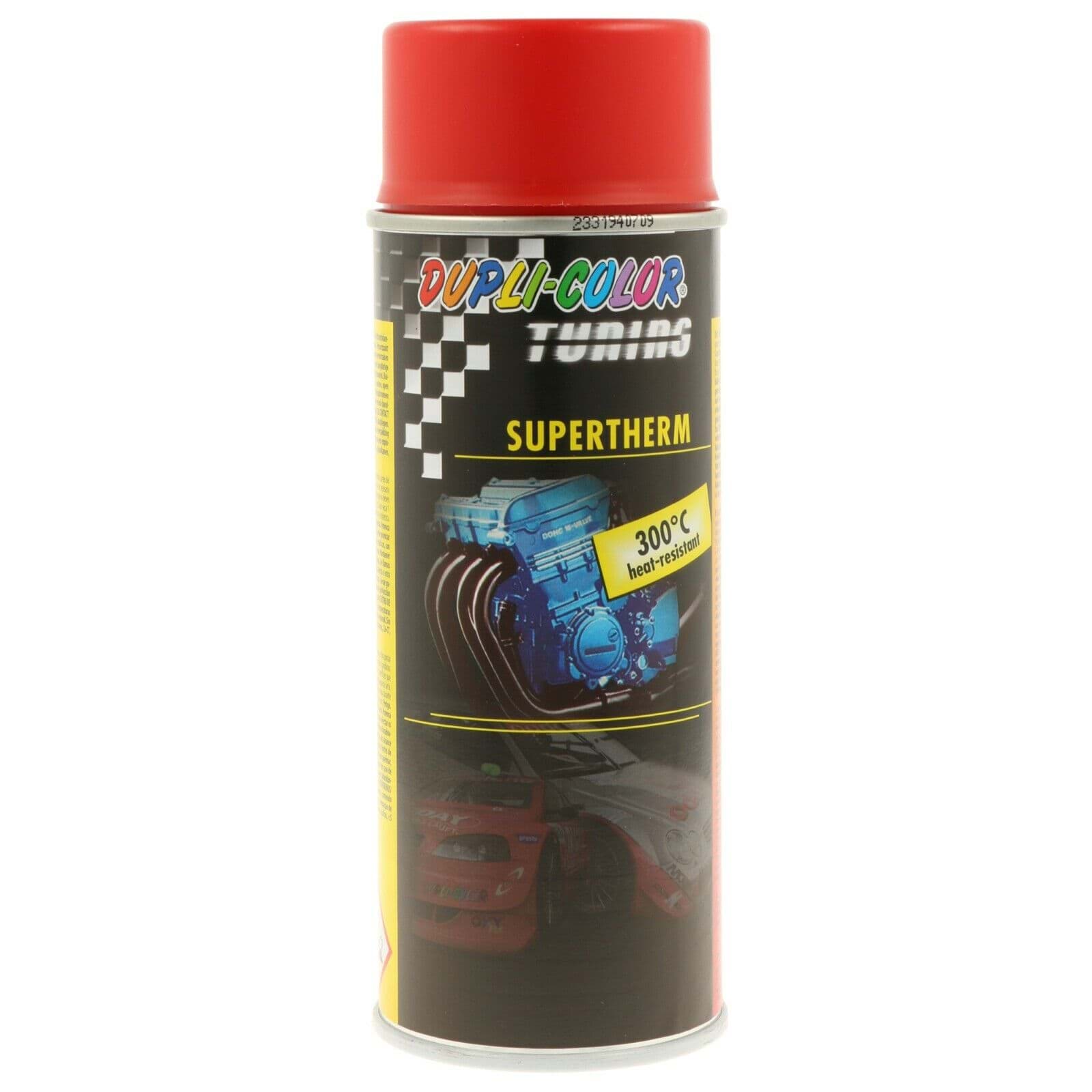 Bild von Hitzefest Rot 300°C Lackspray Sprühlack Auspufflack Motorlack Dupli-Color