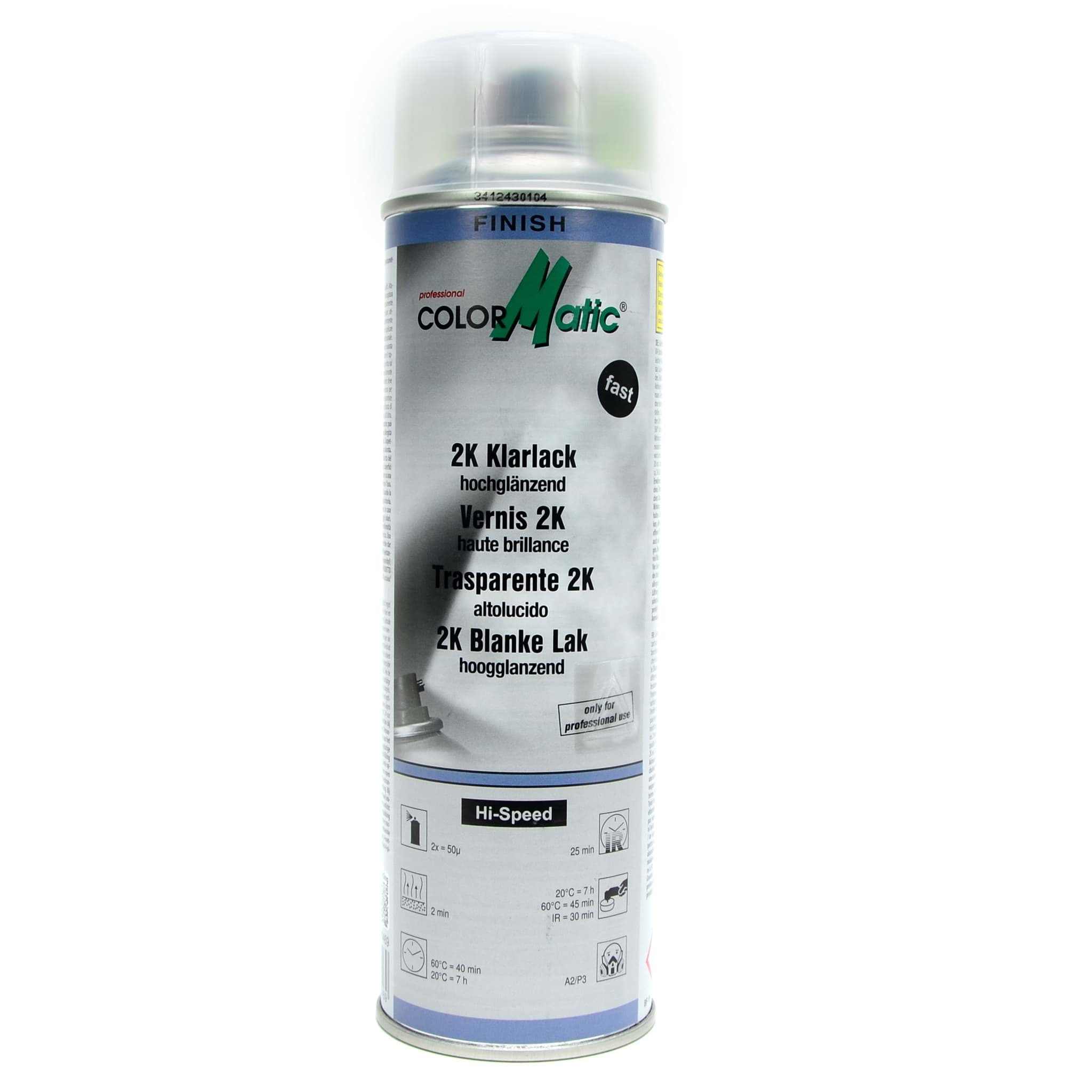 Bild von ColorMatic 2K Hi-Speed Klarlack Spray 500ml