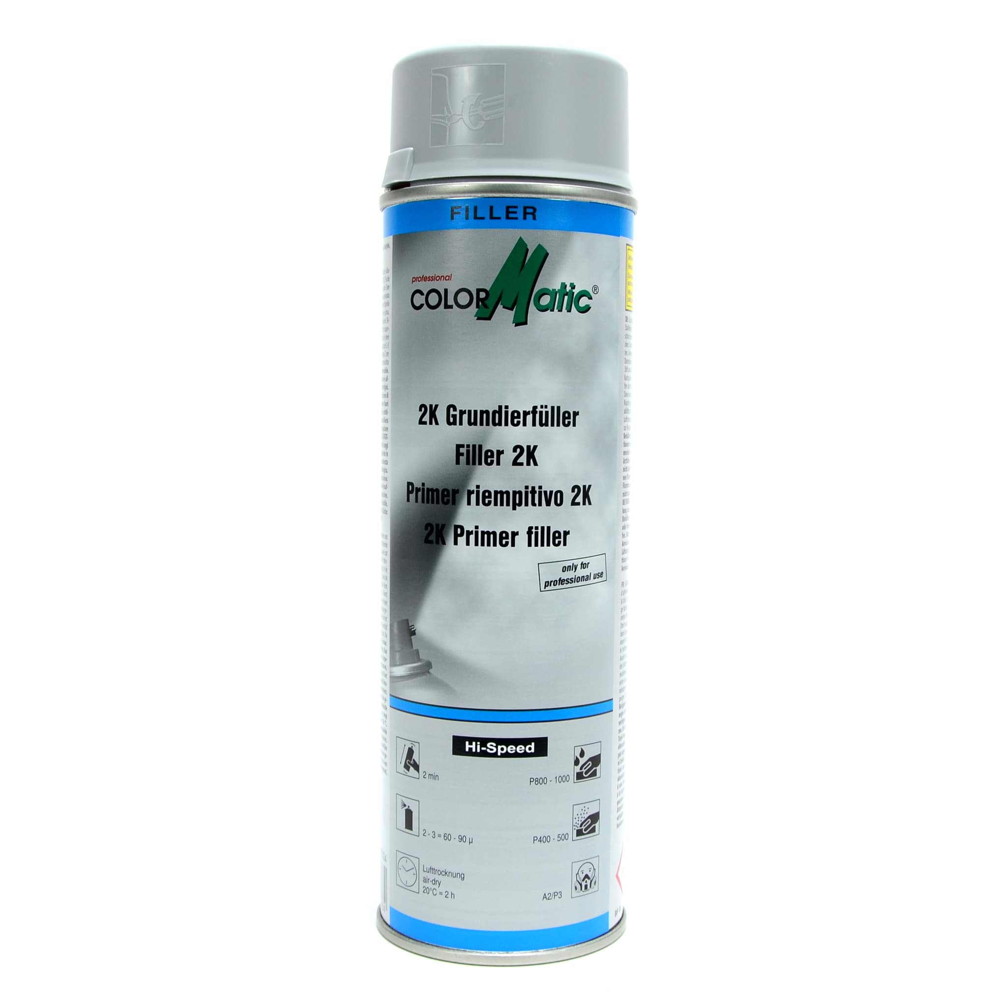 Bild von ColorMatic Professional 2K Grundierfüller Hi-Speed grau 500ml