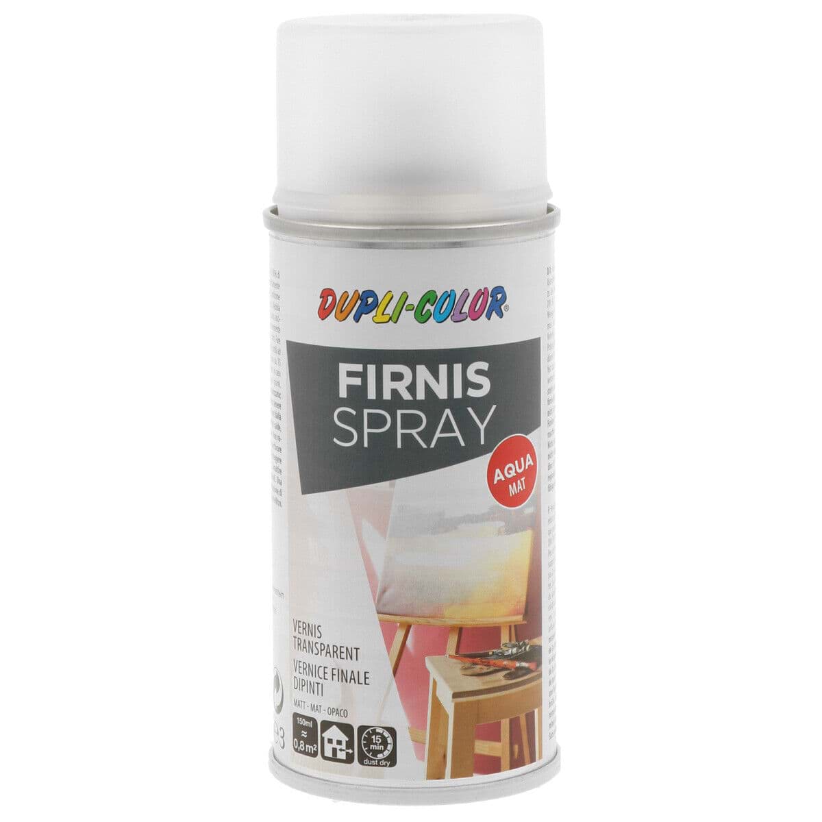 Bild von DUPLI-COLOR Firnis Spray, wasserbasiertes Spray 150ml matt 