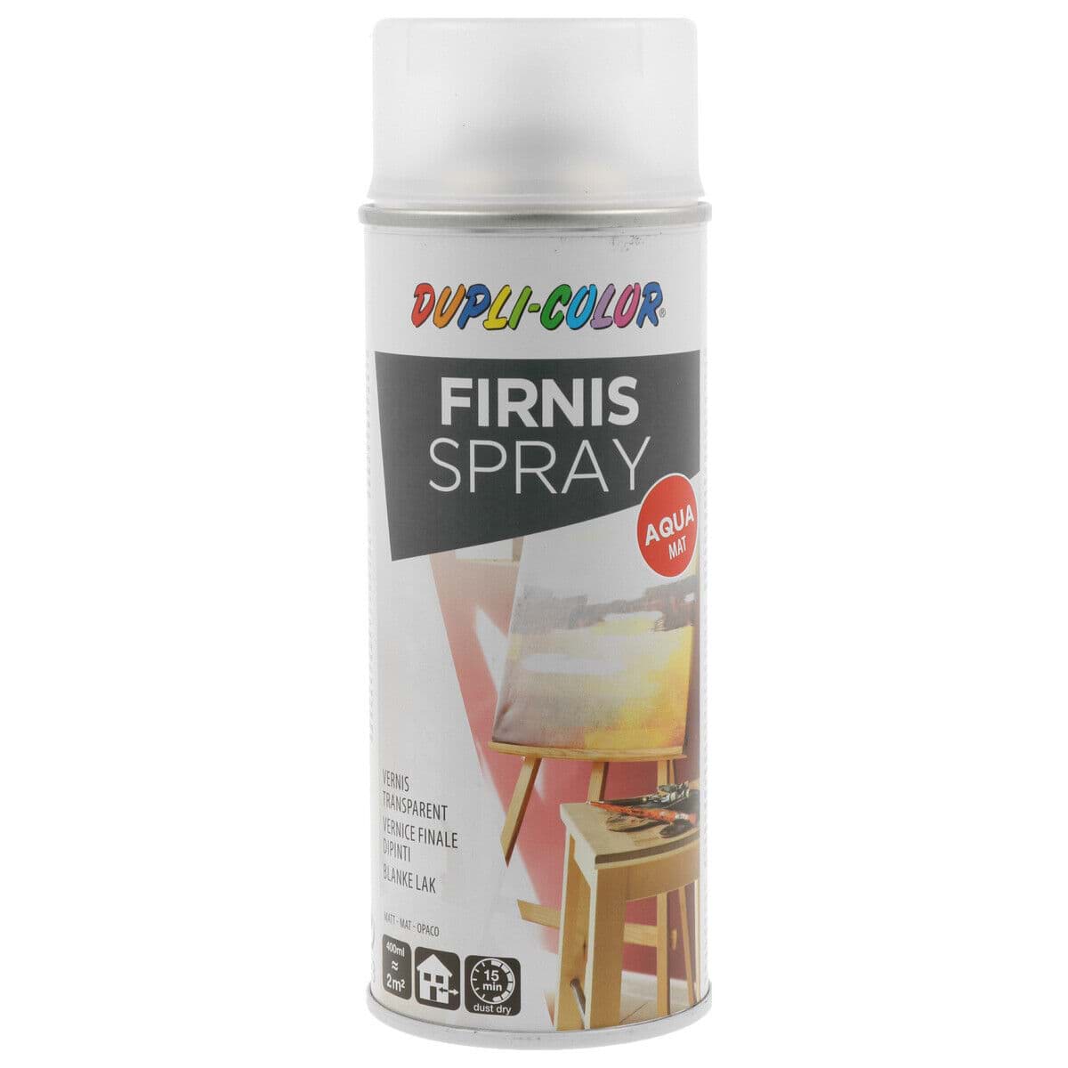 Bild von DUPLI-COLOR Firnis Spray, wasserbasiertes Spray 400ml matt 