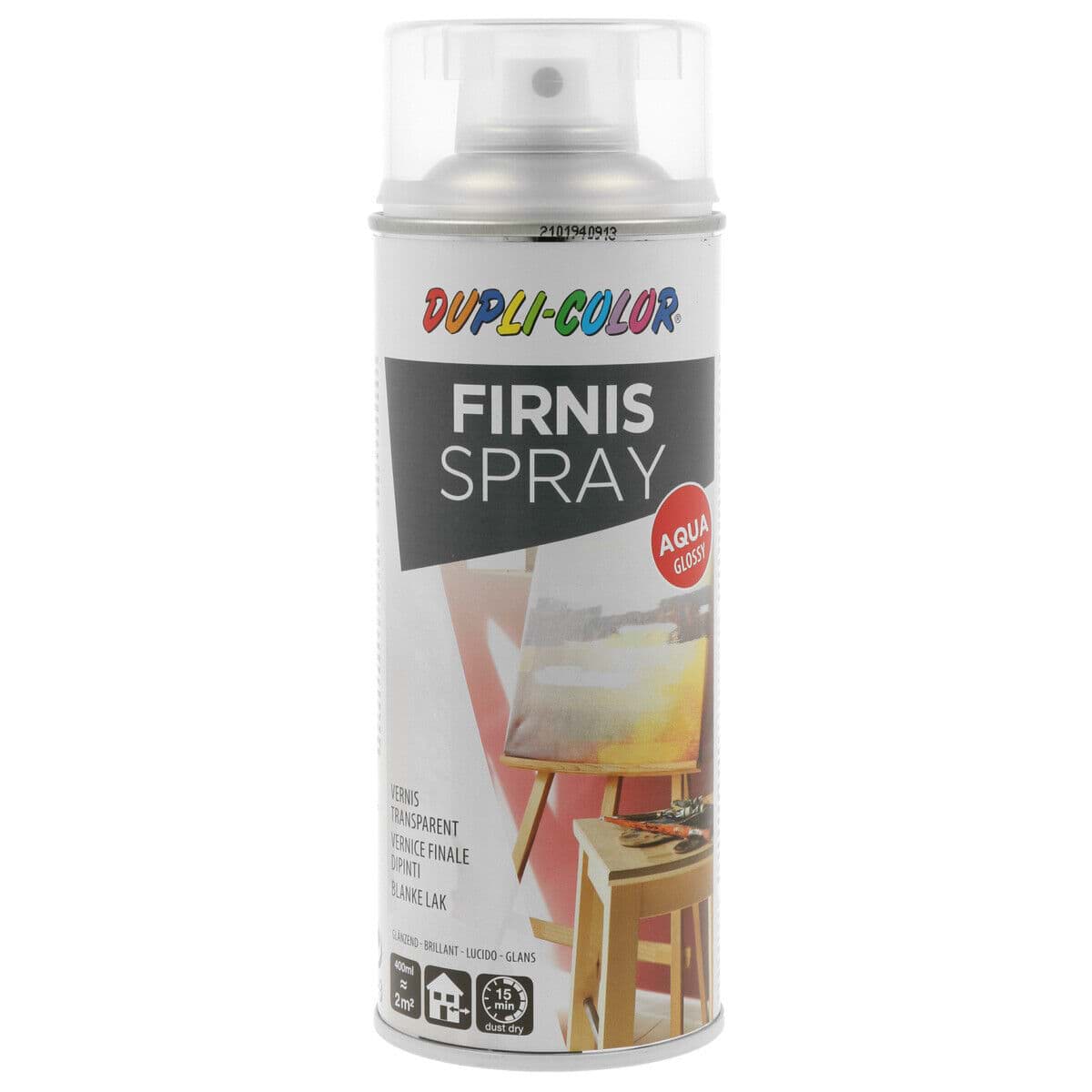 Bild von DUPLI-COLOR Firnis Spray, wasserbasiertes Spray 400ml glänzend