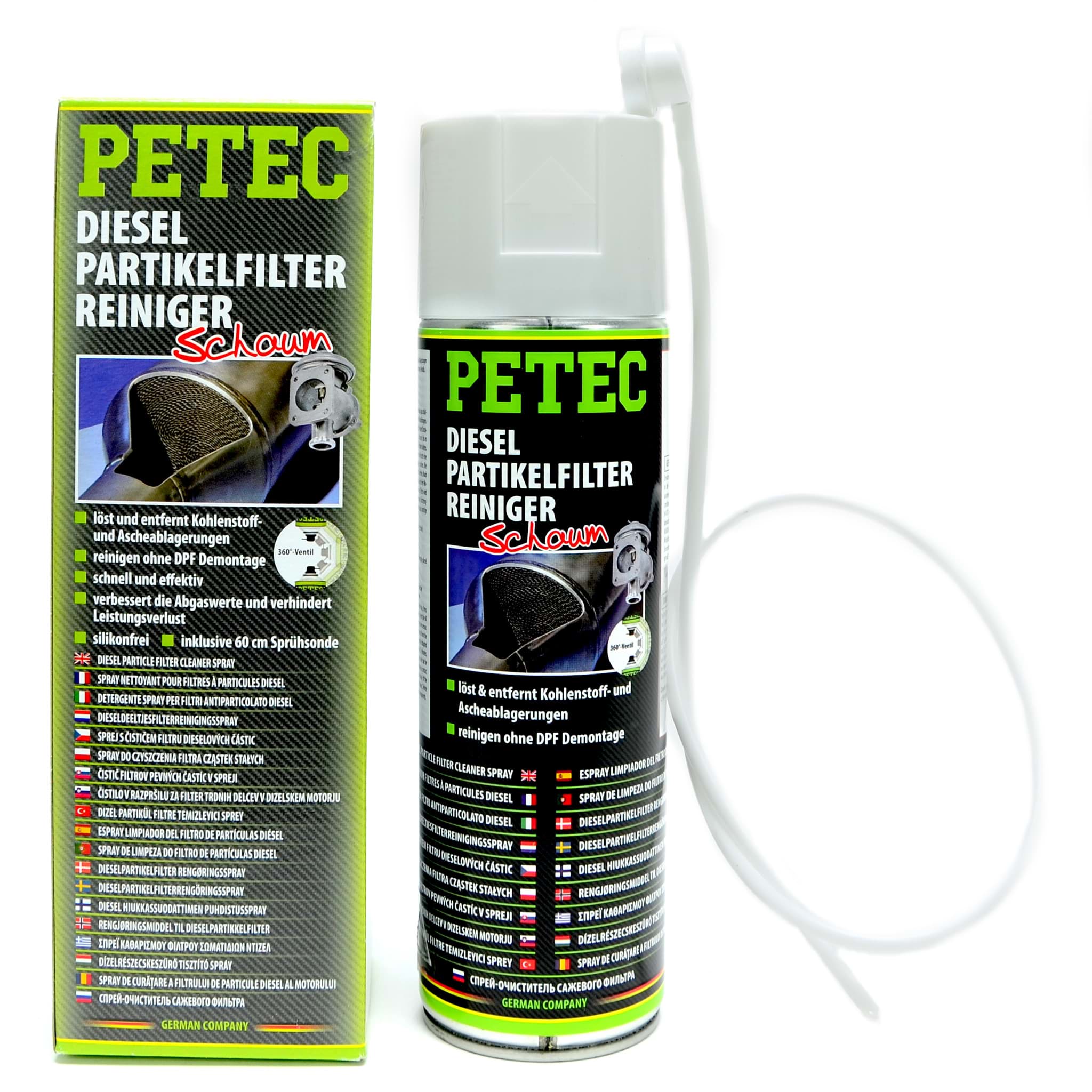 Bild von Dieselpartikelfilter-Reiniger Petec 400ml DPF Reiniger